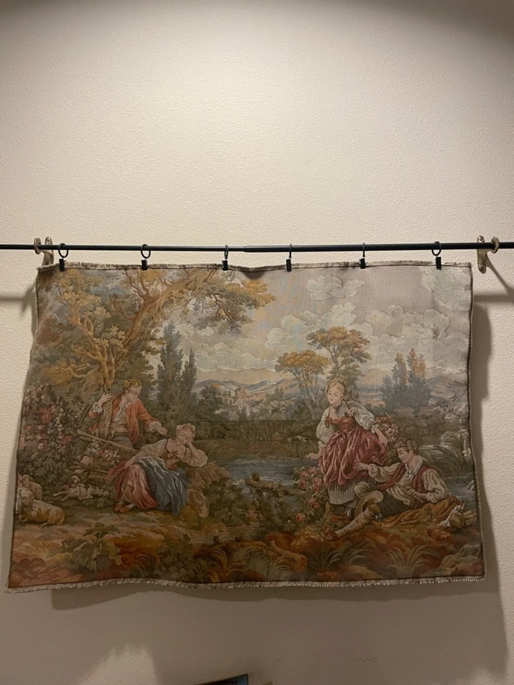 Decorative Pastel Tapestry Wall Hanging - Pastel Multi